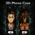 Attack On Titan - Eren 3D Phone Case