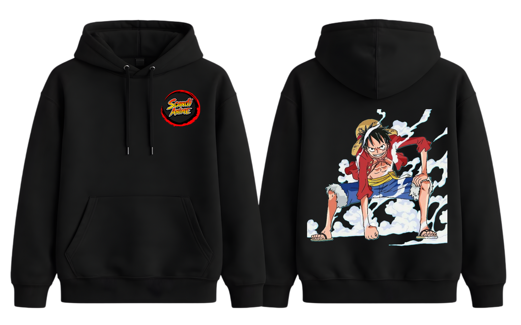 One Piece - Luffy Hoodie - ScandiAnime