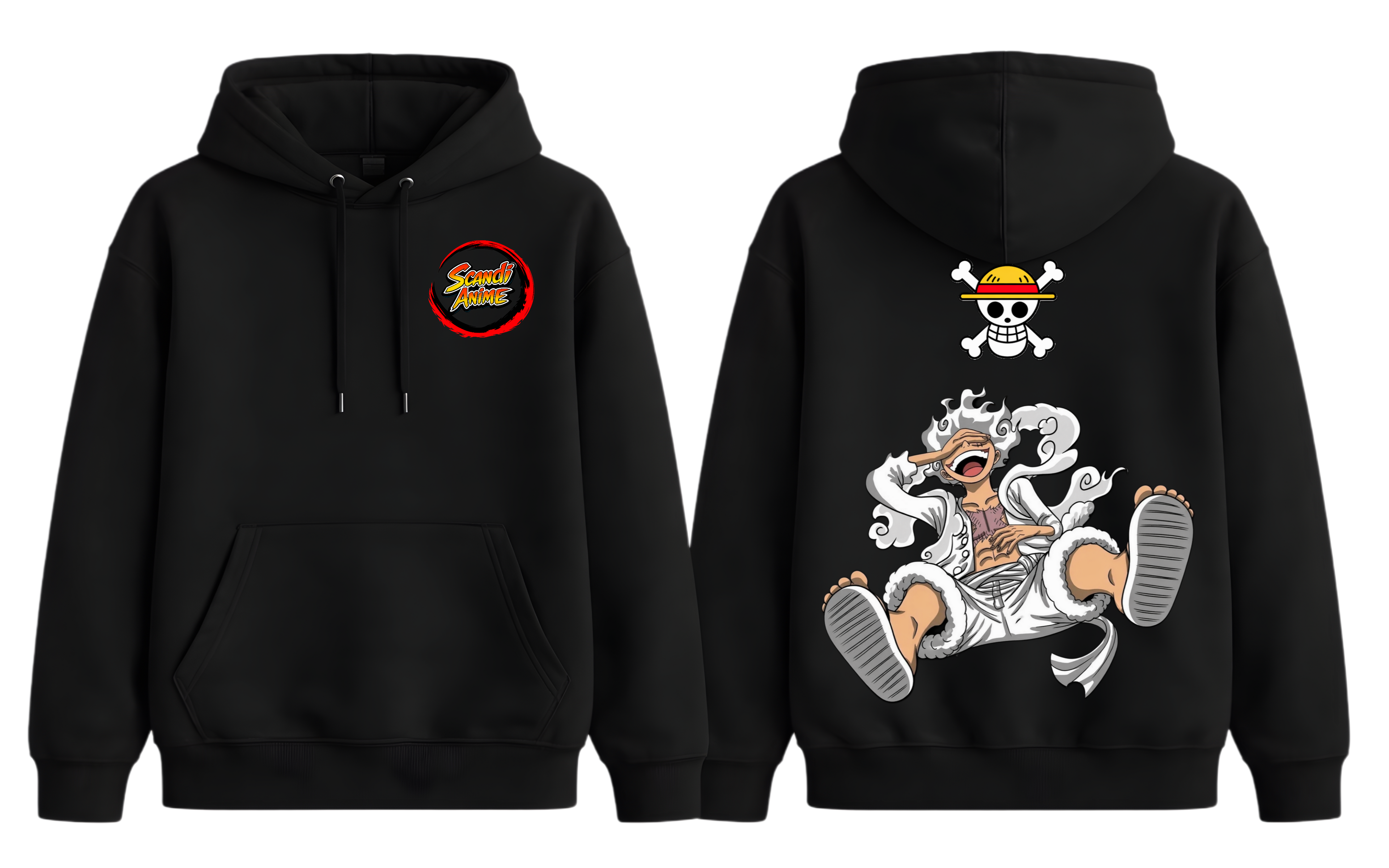 One Piece - Luffy Hoodie - ScandiAnime