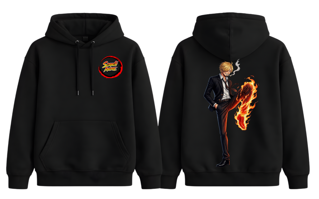 One Piece - Sanji Hoodie - ScandiAnime