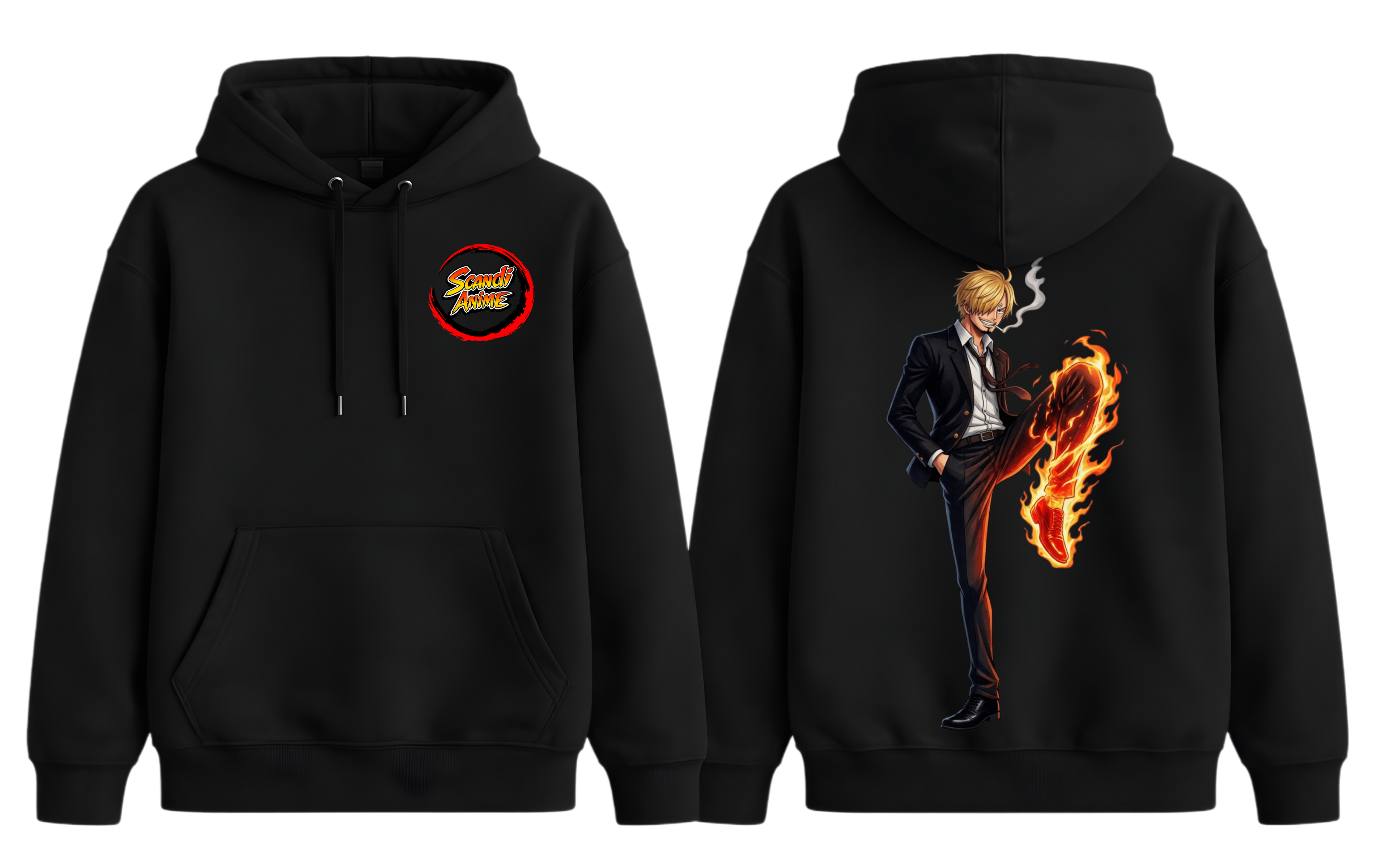 One Piece - Sanji Hoodie - ScandiAnime
