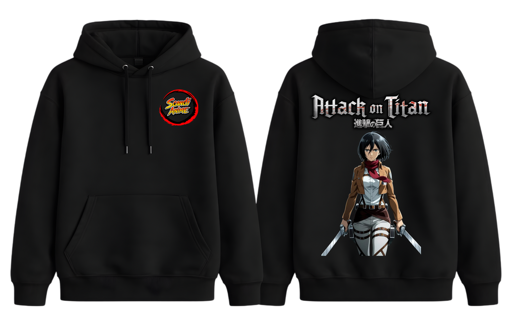 Attack on Titan - Mikasa Hoodie