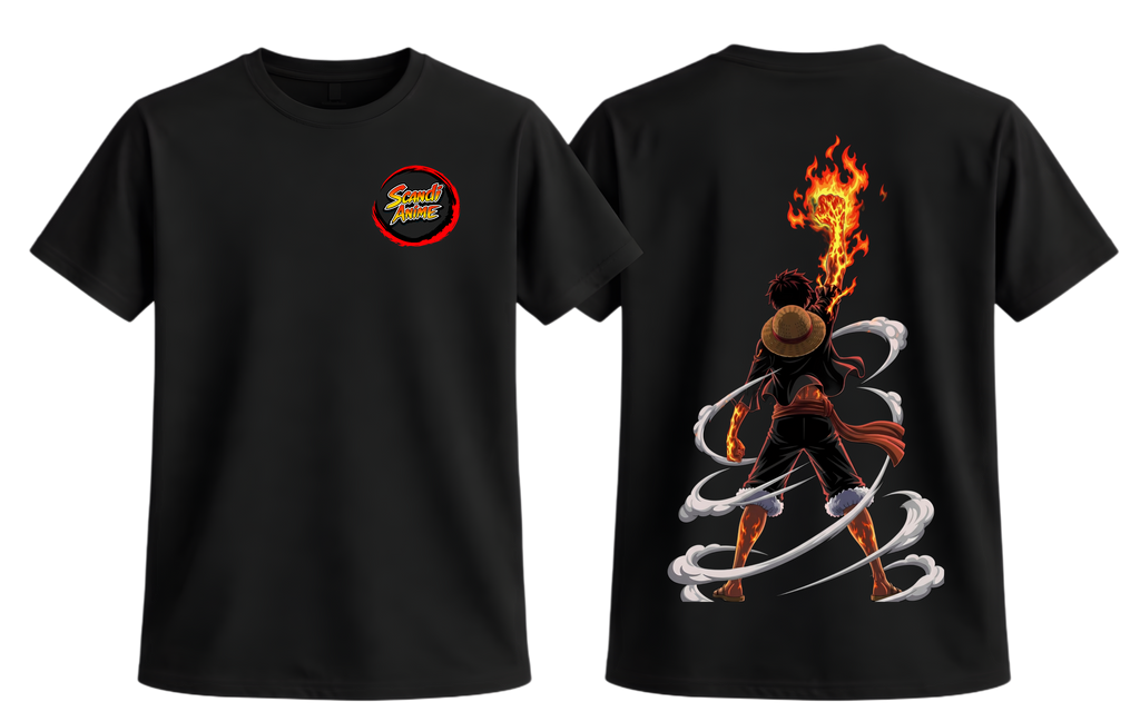 One Piece - Luffy T-Shirt - ScandiAnime