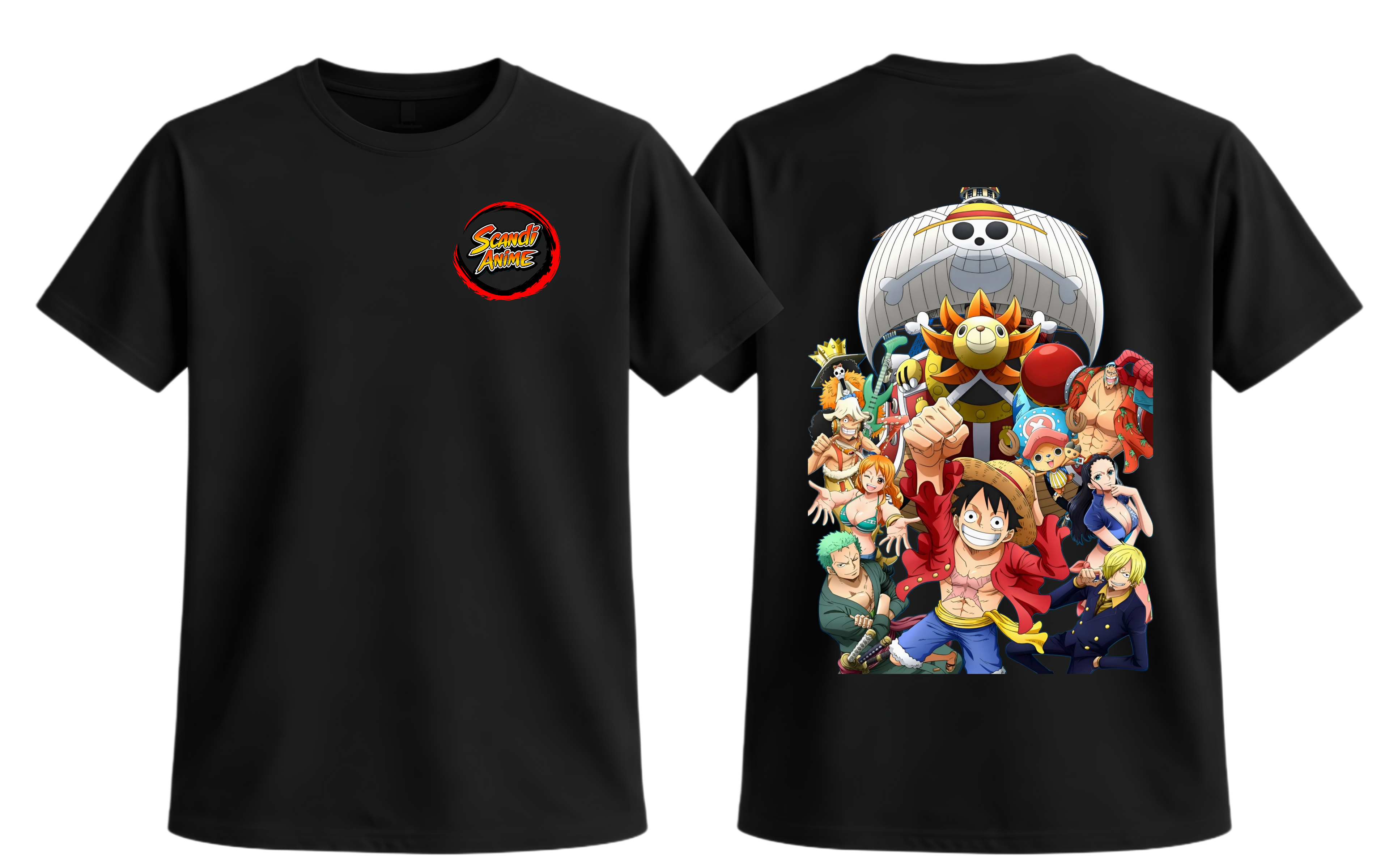 One Piece T-Shirt - ScandiAnime