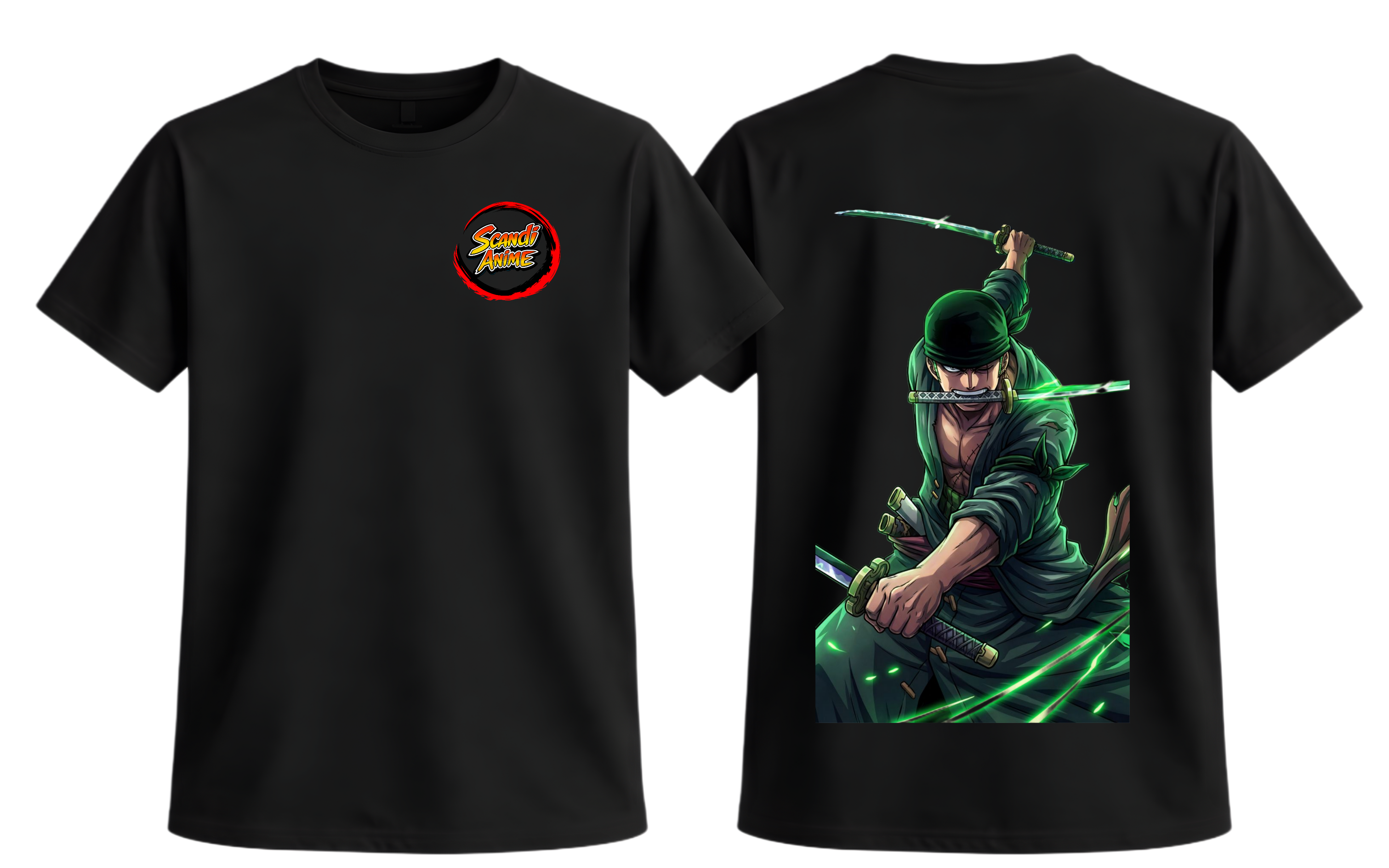 One Piece - Zoro T-Shirt - ScandiAnime