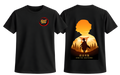 Black Zenitsu T-Shirt from ScandiAnime featuring a detailed graphic of Zenitsu from Demon Slayer.