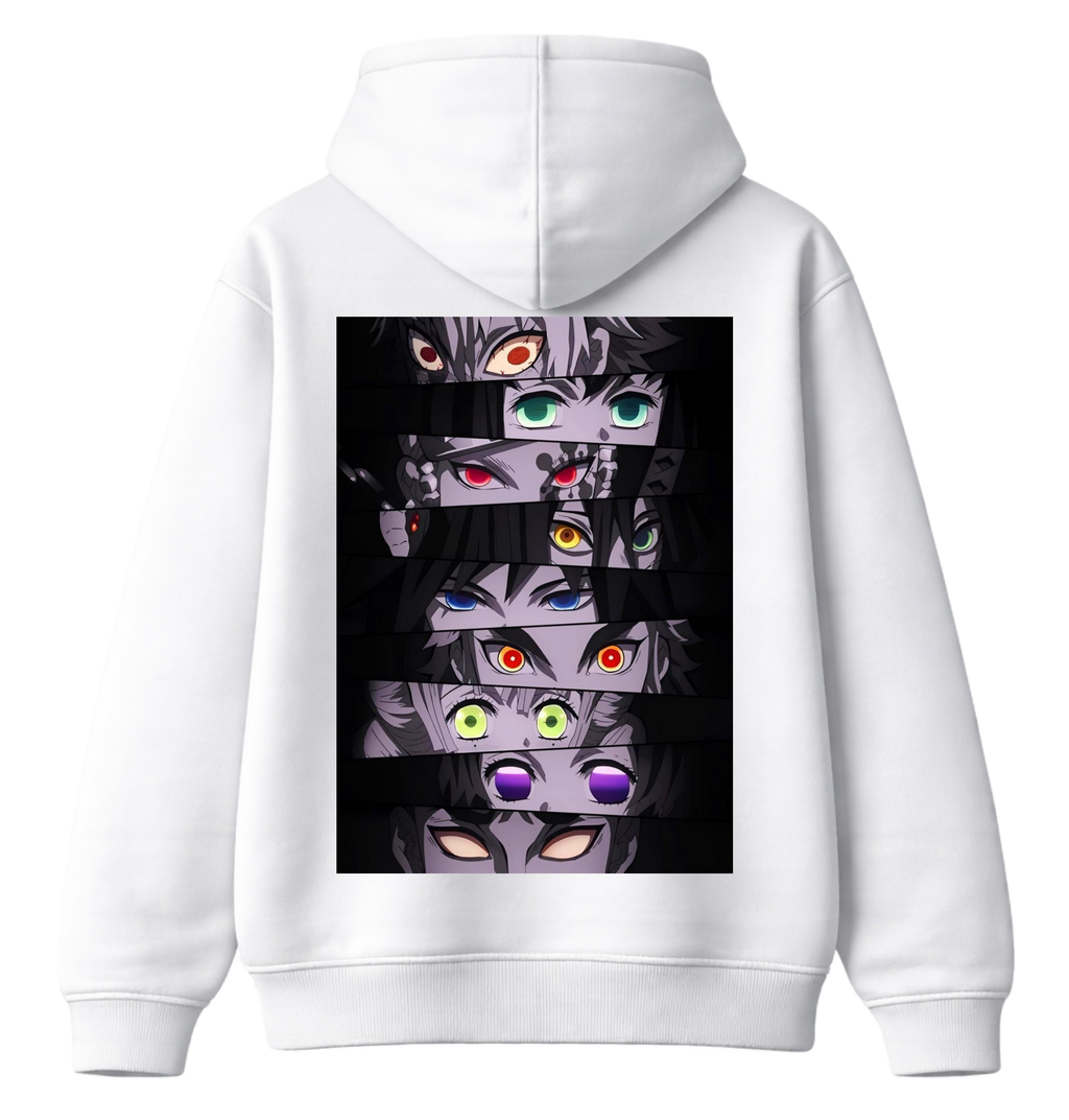 ScandiAnime Demon Slayer hoodie featuring detailed graphic design, soft fabric, and comfortable fit, perfect for fans of the anime series.