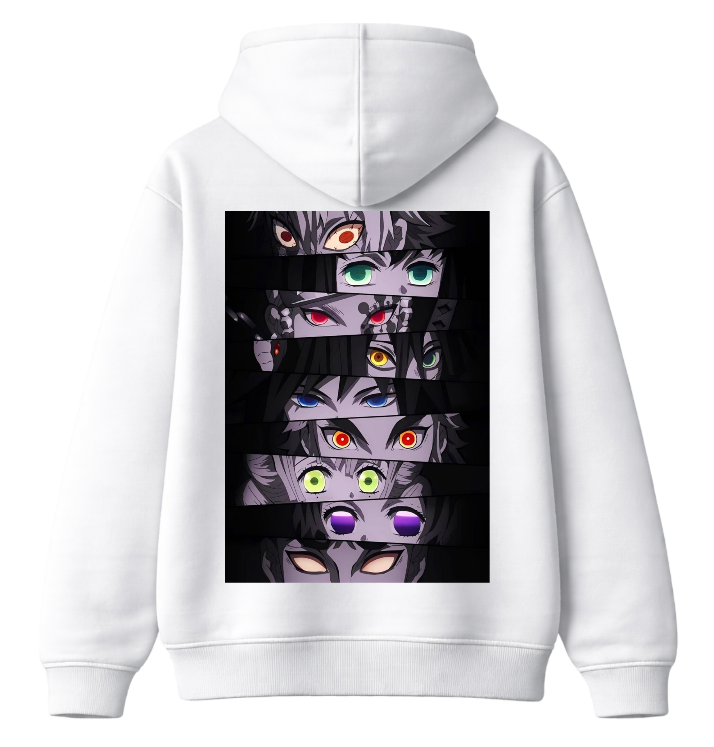 ScandiAnime Demon Slayer hoodie featuring detailed graphic design, soft fabric, and comfortable fit, perfect for fans of the anime series.