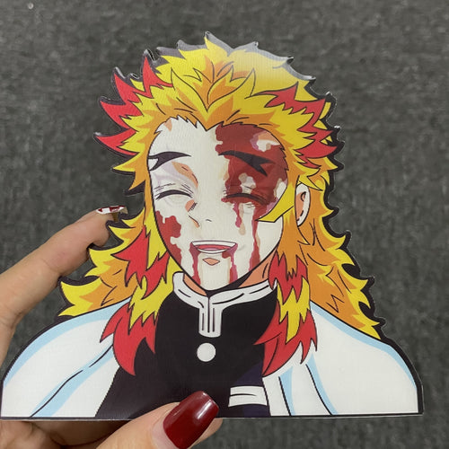 Demon Slayer - Rengoku 3D Stickers - ScandiAnime