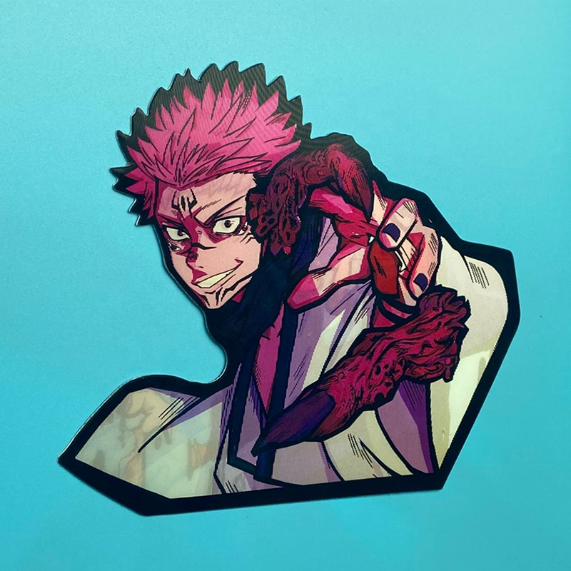 Yuji and Sukuna 3D Stickers - ScandiAnime