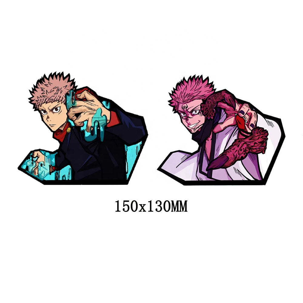 Jujutsu Kaisen - Yuji and Sukuna 3D Stickers - ScandiAnime