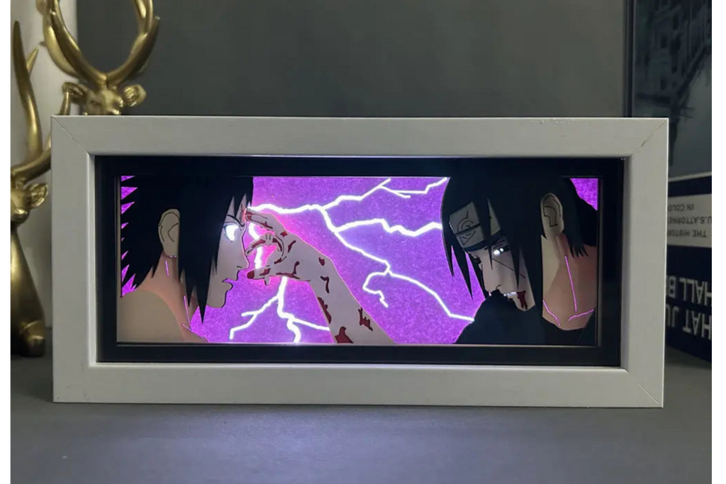 Naruto Itachi And Sasuke Aura Lamp ScandiAnime
