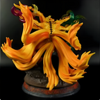ScandiAnime Naruto and Kuruma figures, detailed collectible figures from the popular anime series, shown in dynamic poses.