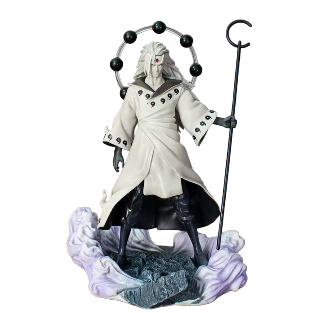 ScandiAnime Madara Six Path figure from Naruto series, detailed anime character collectible with vibrant colors and intricate design.