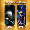 Naruto and Kakashi 3D Phone Case - ScandiAnime