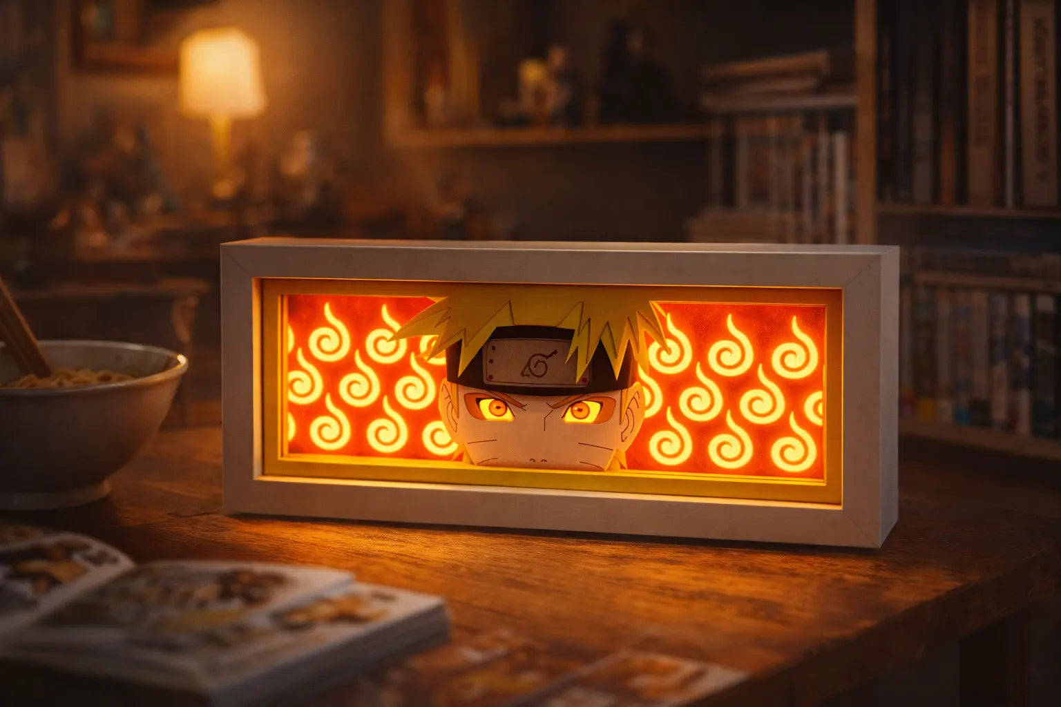 Naruto Uzumaki Aura Lamp ScandiAnime