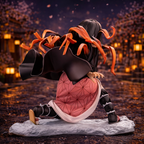 Nezuko figure from ScandiAnime, detailed anime collectible figurine featuring Nezuko Kamado in her signature outfit.