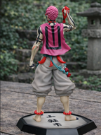 ScandiAnime Akaza figure from the Demon Slayer series, detailed collectible figure with vibrant colors and intricate design.