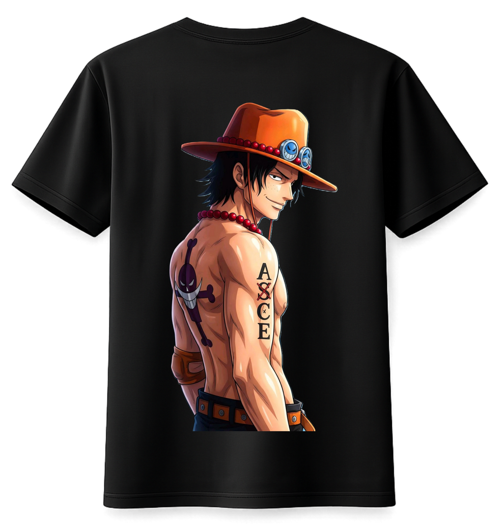 One Piece - Ace T-Shirt - ScandiAnime