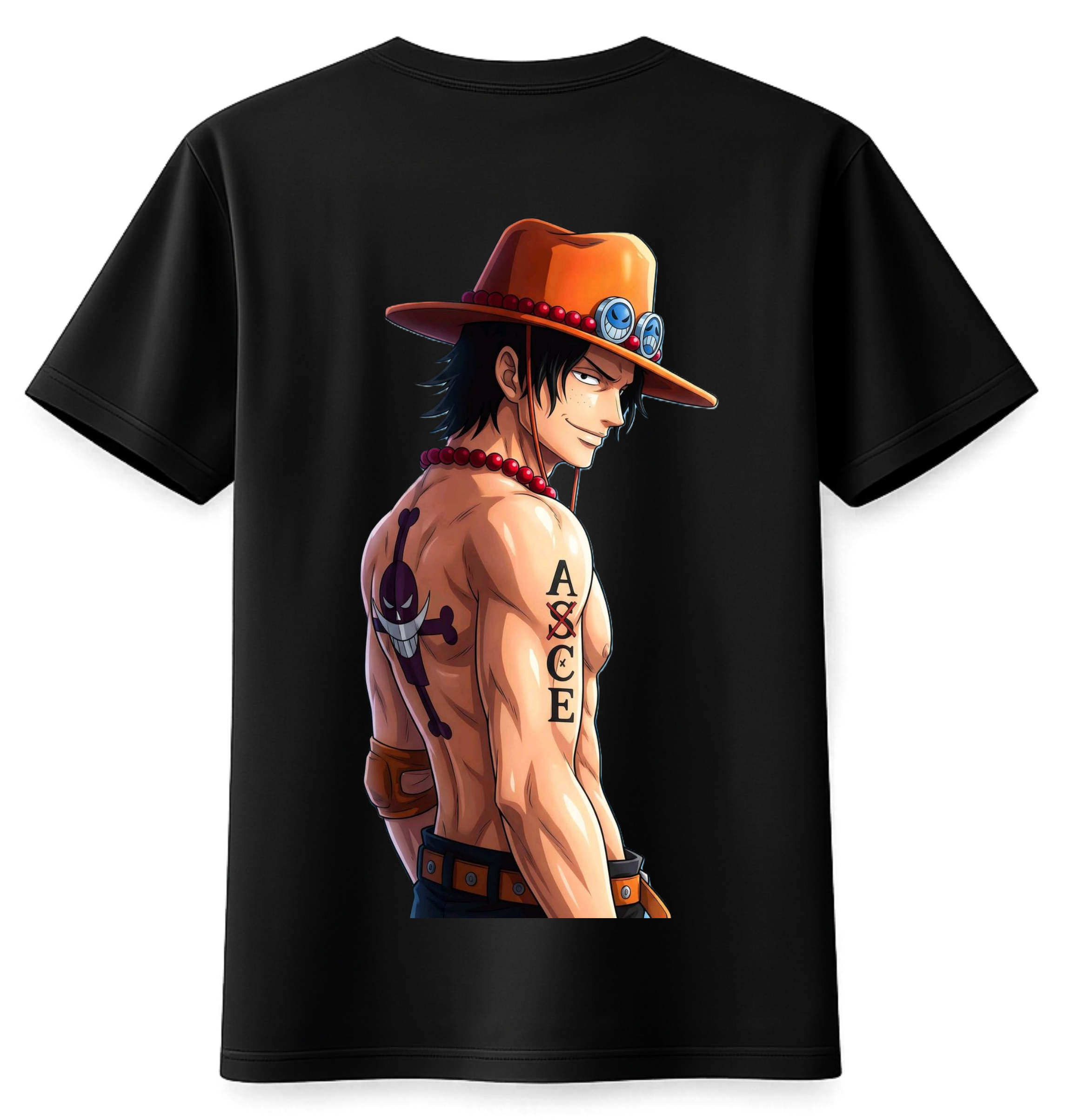 One Piece - Ace T-Shirt - ScandiAnime