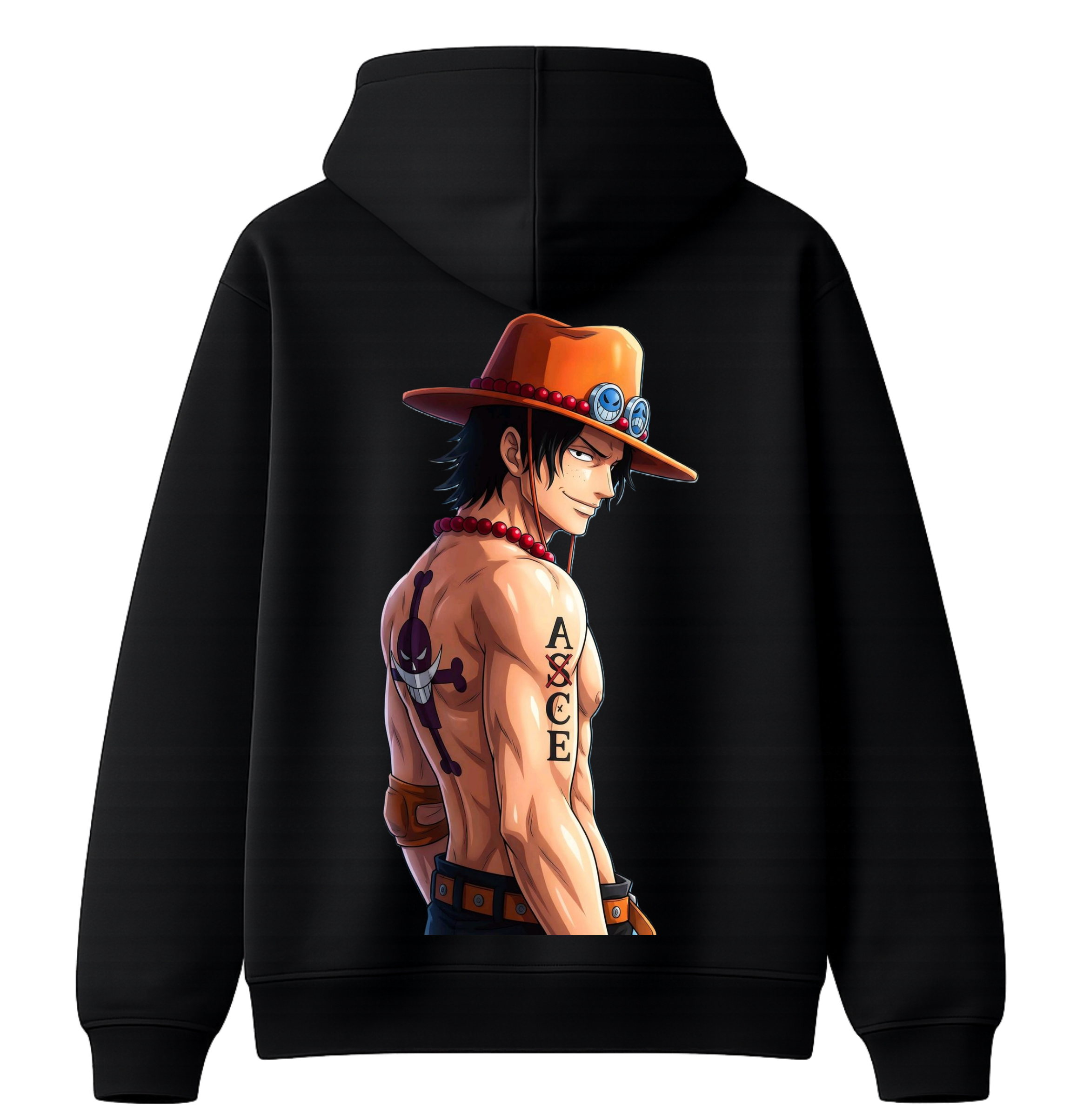 One Piece - Ace Hoodie - ScandiAnime