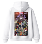 ScandiAnime Naruto Shippuden hoodie featuring Naruto character design, comfortable casual hoodie for anime fans.