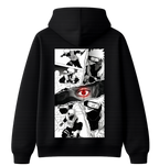 ScandiAnime Kakashi hoodie featuring a detailed graphic of Kakashi from Naruto, comfortable and stylish casual wear.