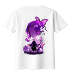 ScandiAnime Shinobu Kocho T-Shirt featuring anime character graphic on soft fabric, casual fit, perfect for fans of Demon Slayer.