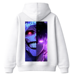 ScandiAnime Sung Jinwoo hoodie featuring a dark, detailed design with character artwork on the front, casual streetwear style.