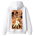 Naruto Uzumaki hoodie by ScandiAnime featuring a vibrant front graphic, soft fabric, and a comfortable fit for fans of anime fashion.