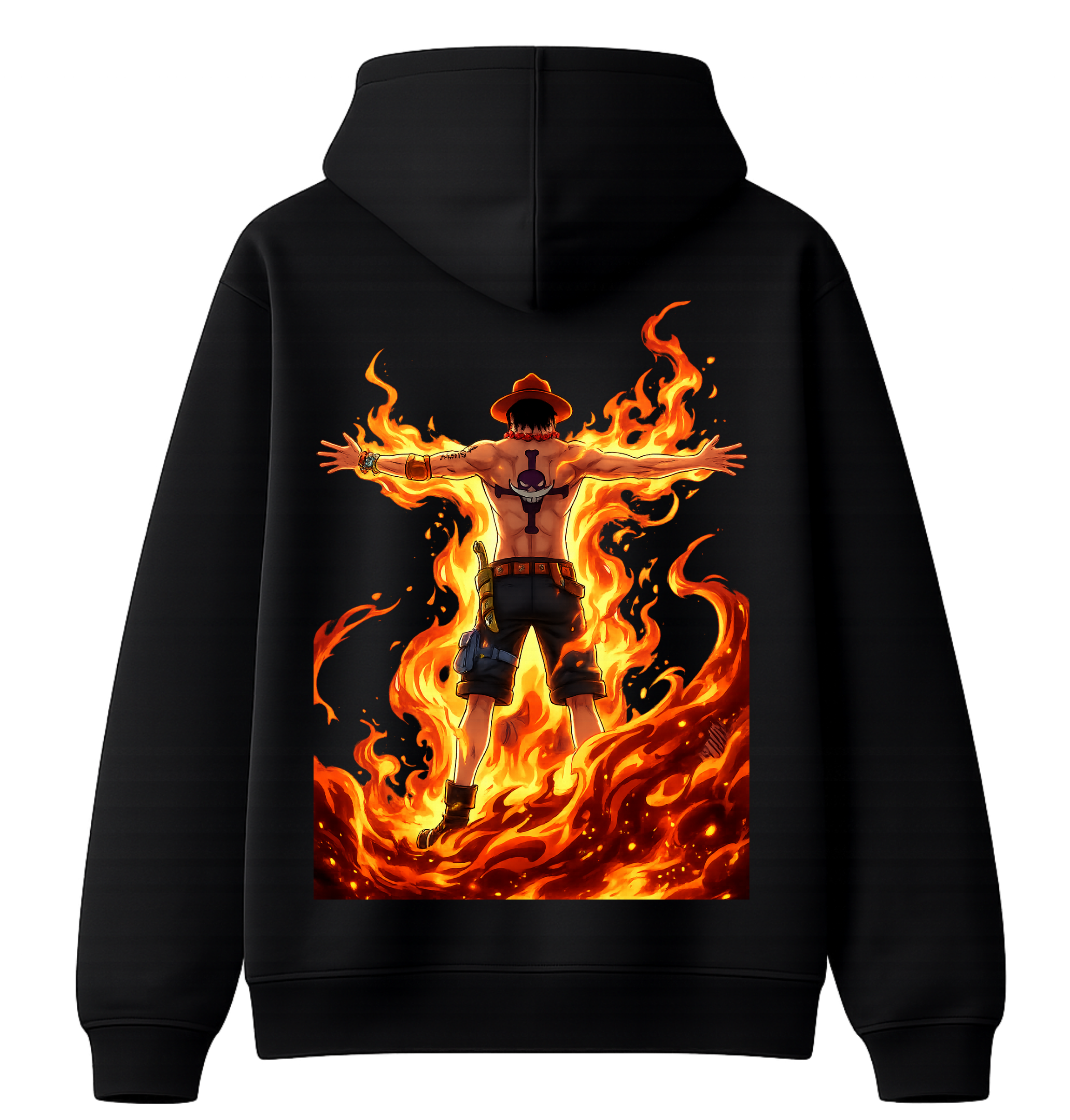 One Piece - Ace Hoodie - ScandiAnime