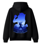ScandiAnime Inosuke hoodie featuring a detailed graphic design, comfortable fit, and soft fabric for anime fans.
