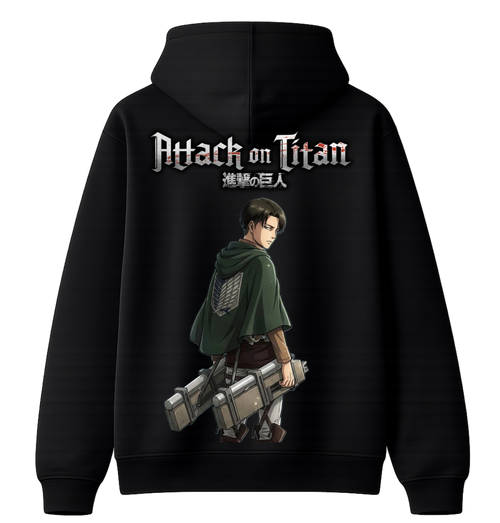 Attack on Titan - Levi Hoodie - ScandiAnime