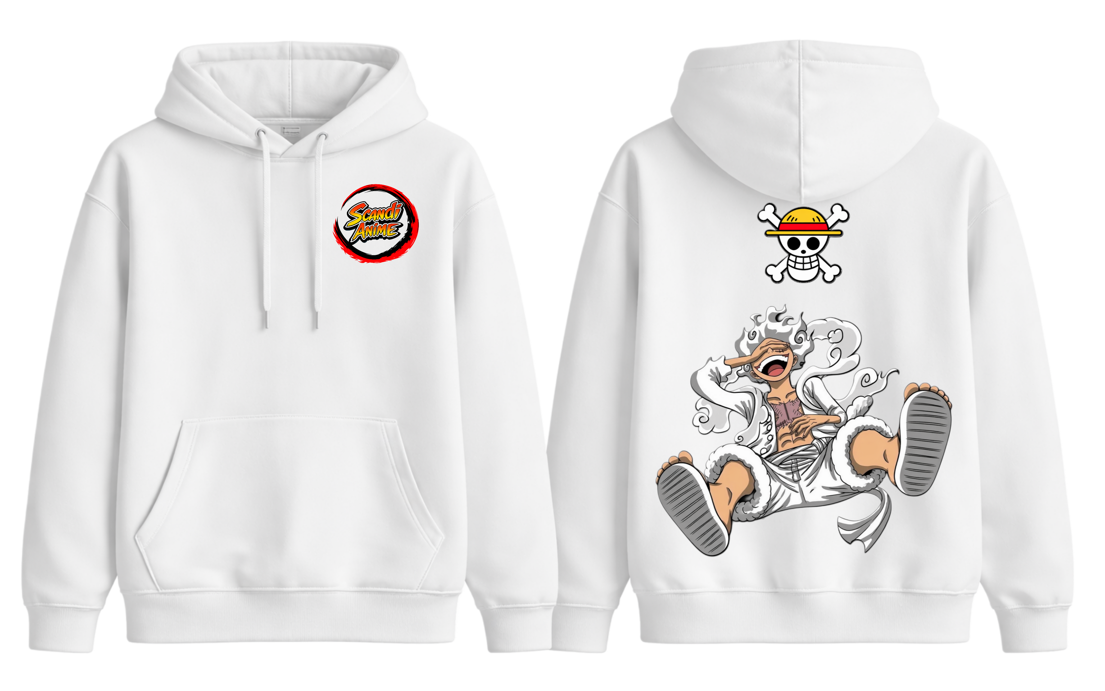 One Piece - Luffy Hoodie - ScandiAnime