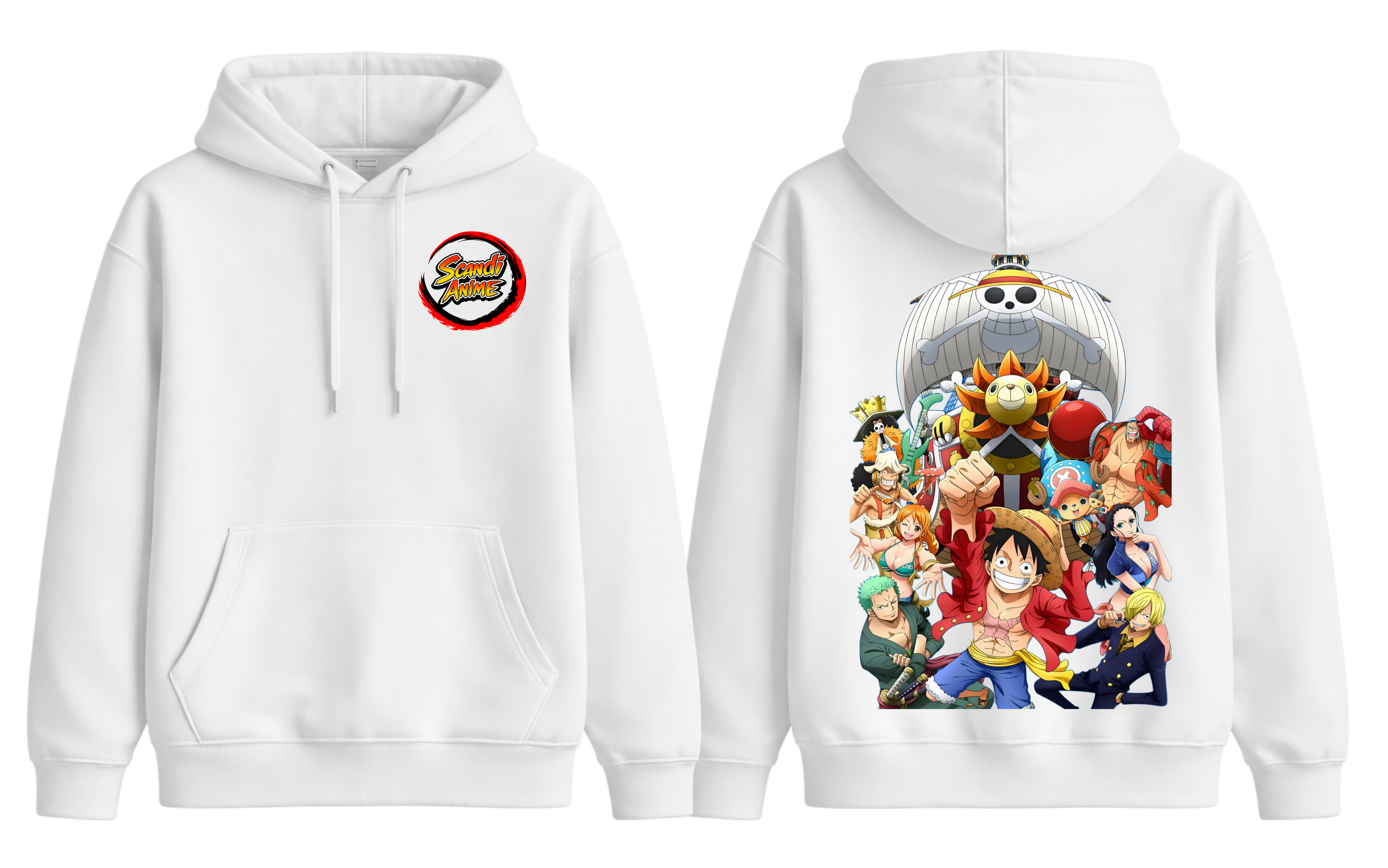 One Piece Hoodie - ScandiAnime