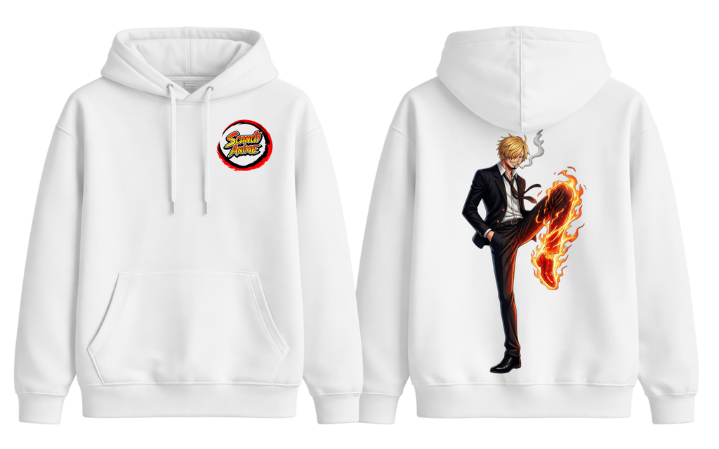 One Piece - Sanji Hoodie - ScandiAnime
