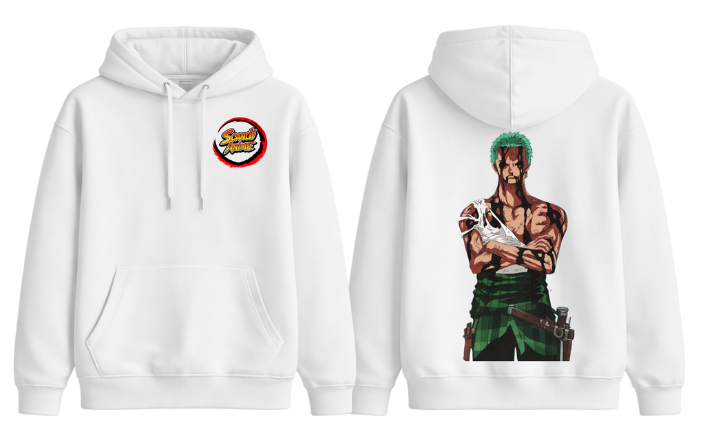 One Piece - Zoro Hoodie - ScandiAnime