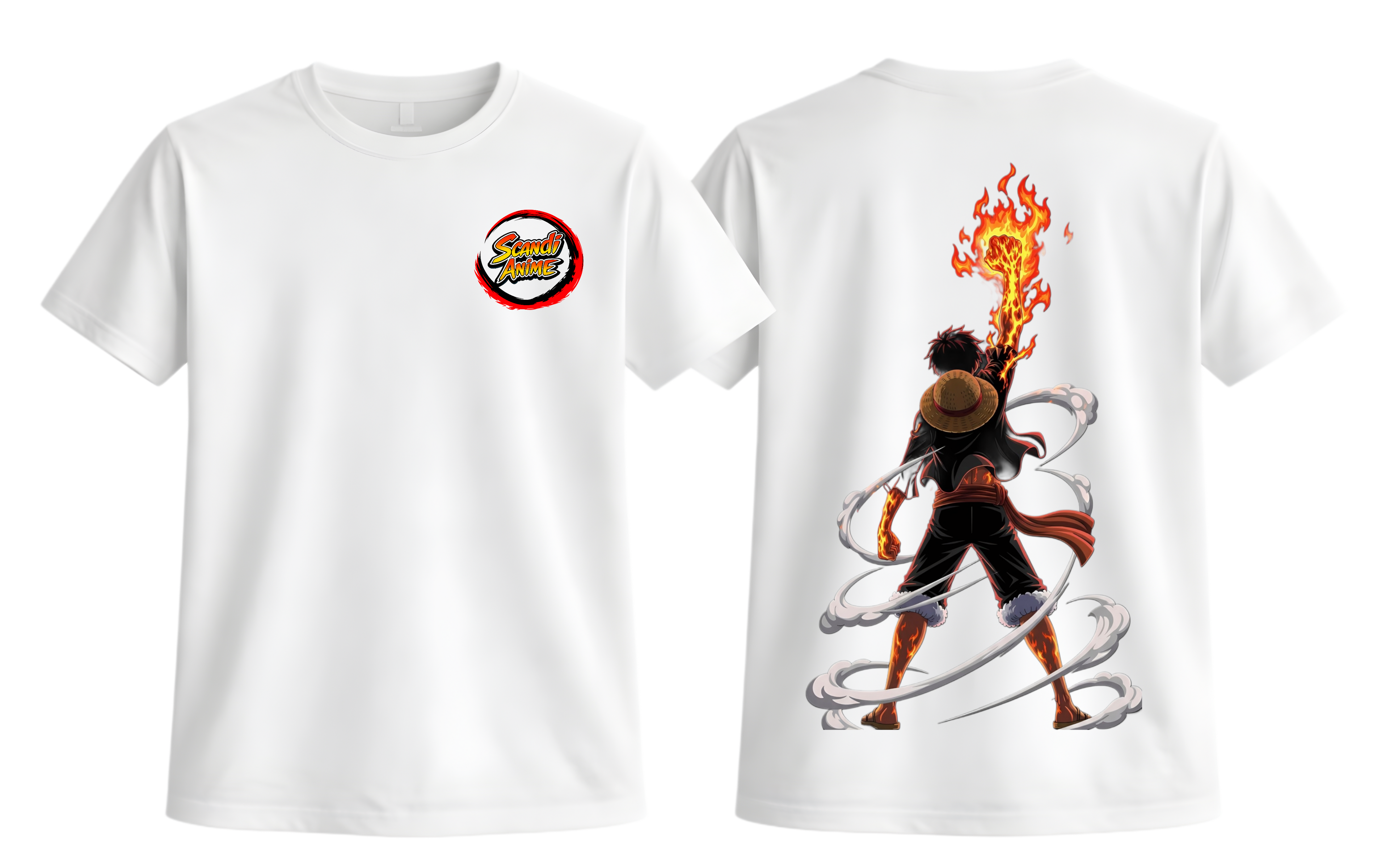 One Piece - Luffy T-Shirt - ScandiAnime