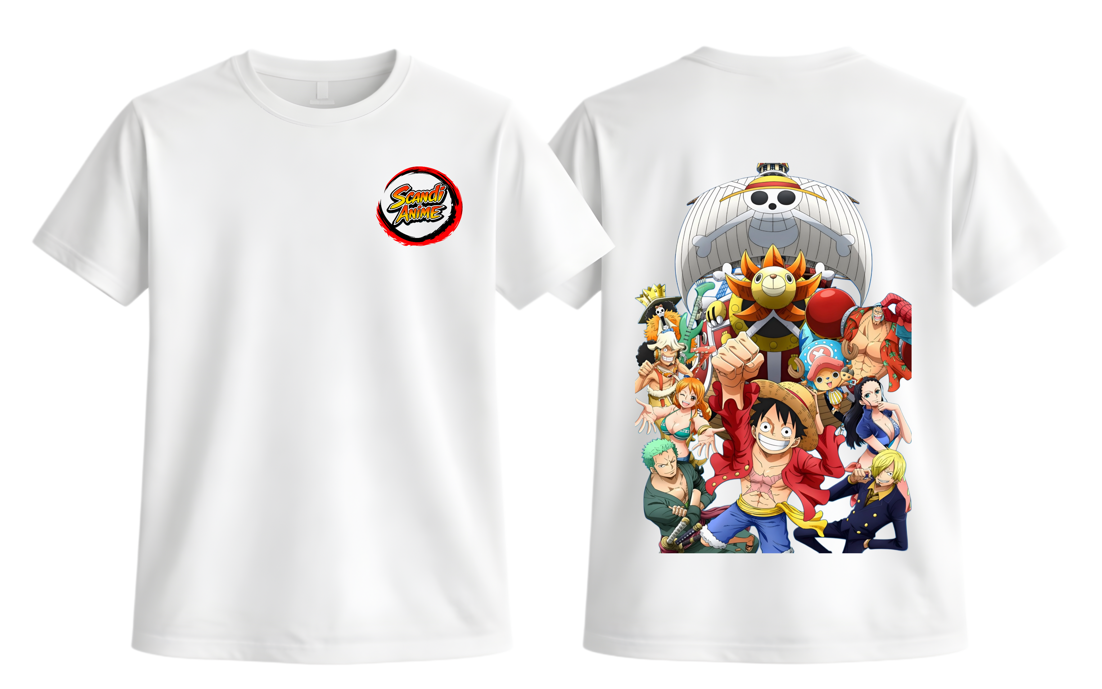 One Piece T-Shirt - ScandiAnime