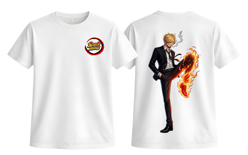 One Piece - Sanji T-Shirt - ScandiAnime