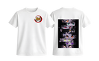 White Demon Slayer T-Shirt by ScandiAnime featuring anime-inspired design, soft fabric, and casual fit.