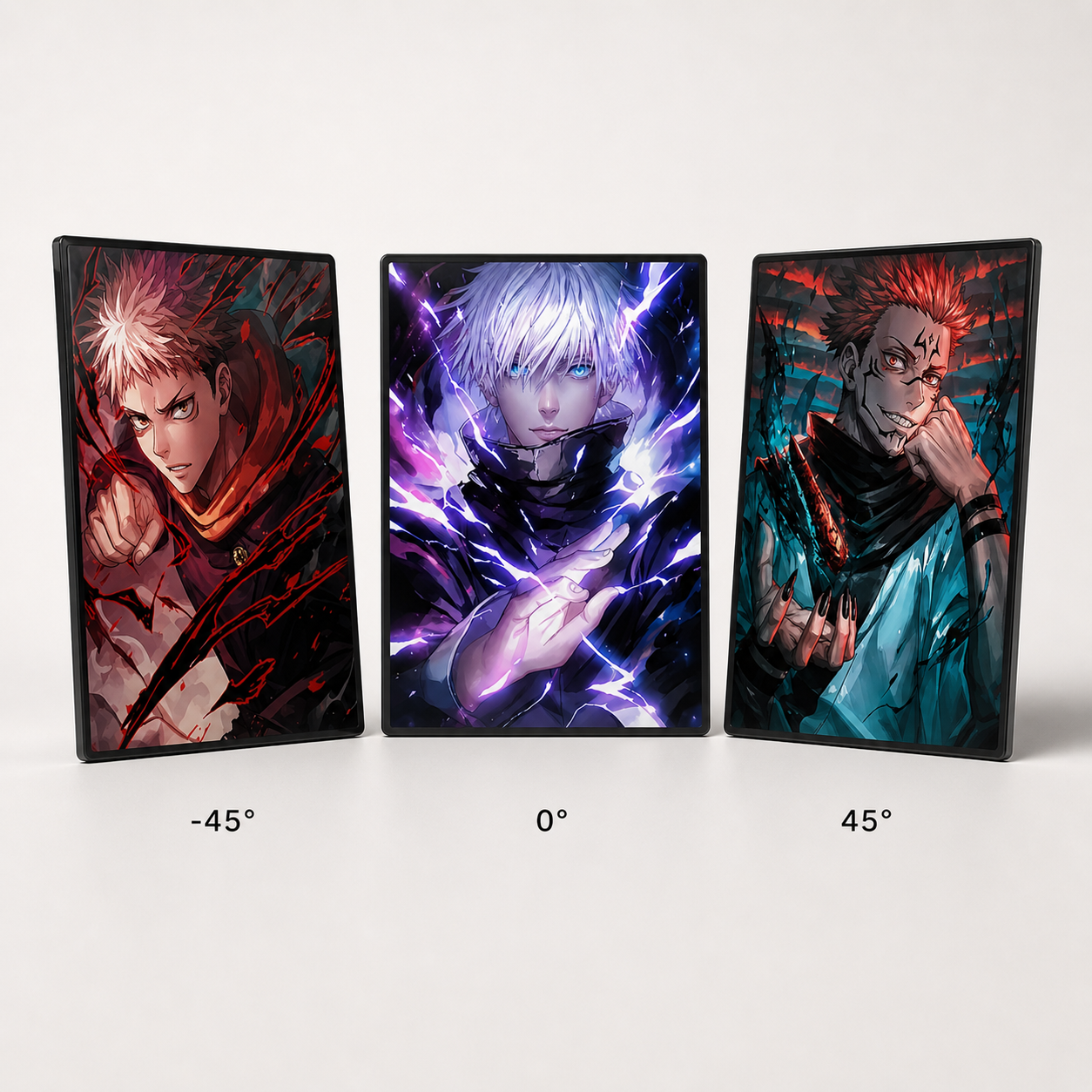 Jujutsu Kaisen - Yuji, Gojo and Sukuna 3D Posters - ScandiAnime