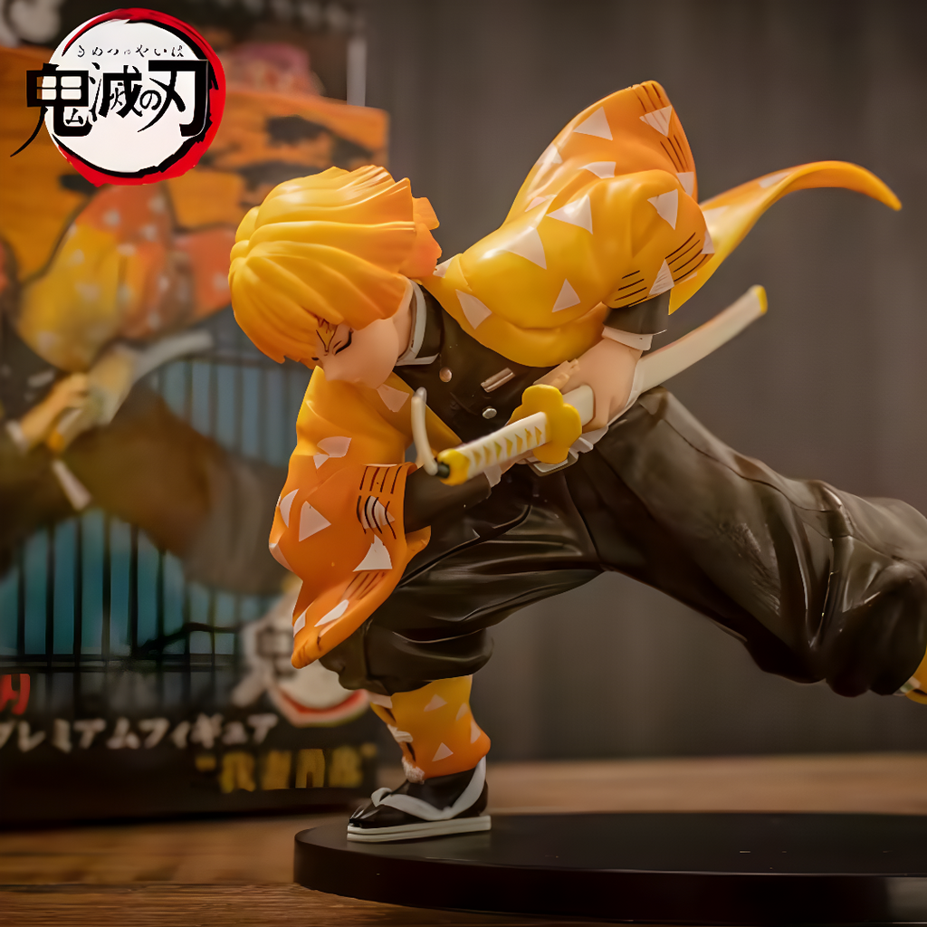 ScandiAnime Zenitzu figure, detailed collectible action figure with vibrant colors and intricate design, ideal for fans and collectors.