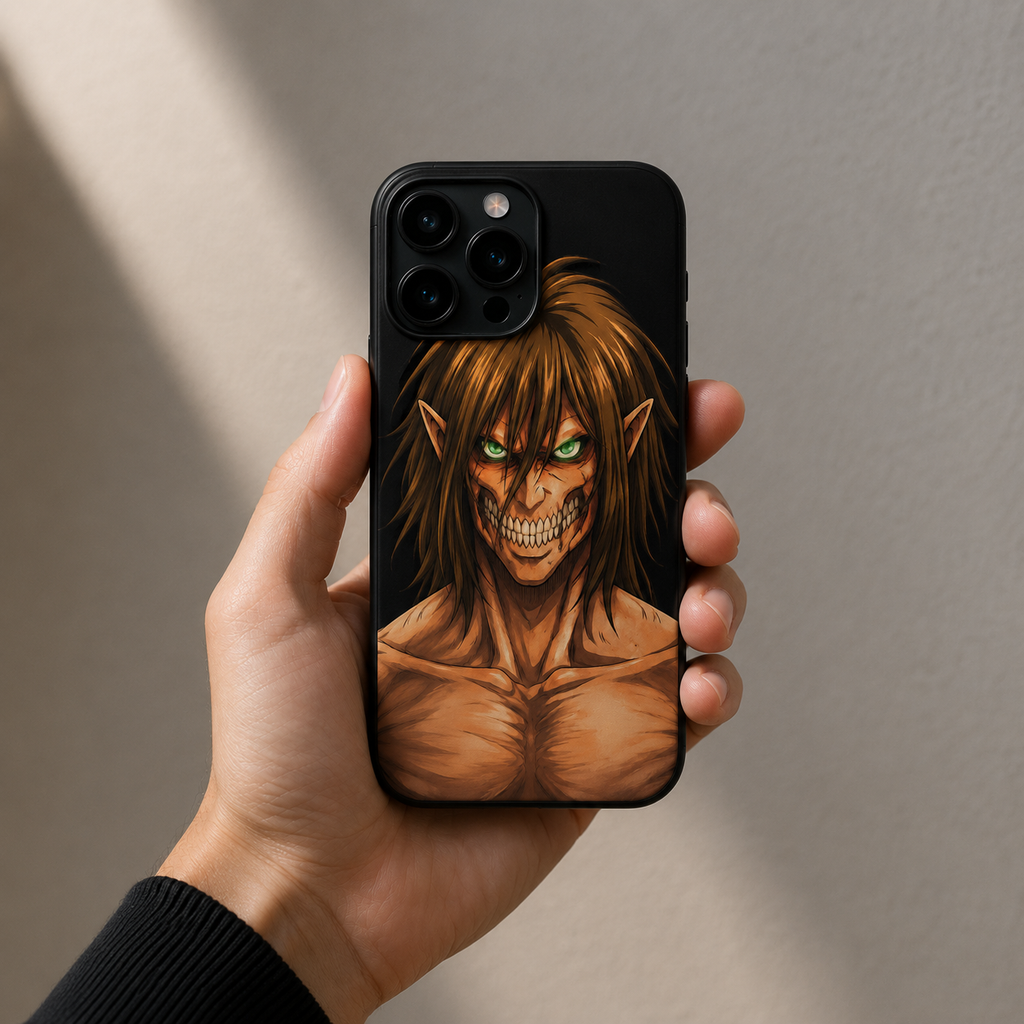 Attack On Titan - Eren 3D Phone Case