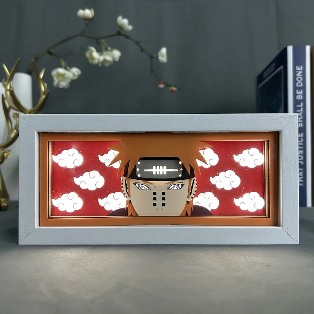 ScandiAnime Pain Aura Lamp aura lampe with colorful glowing effects, modern design, and ambient lighting for relaxing or decorative use.