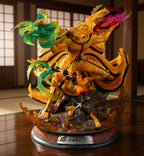 ScandiAnime Naruto and Kuruma figures, detailed collectible figures from the popular anime series, displayed side by side.