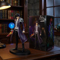 ScandiAnime Sung Jin-woo figure from the figures collection, detailed statue of the popular anime character in dynamic pose.