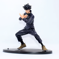 Megumi Fushiguro figure from ScandiAnime, detailed anime character collectible with dynamic pose and intricate design.