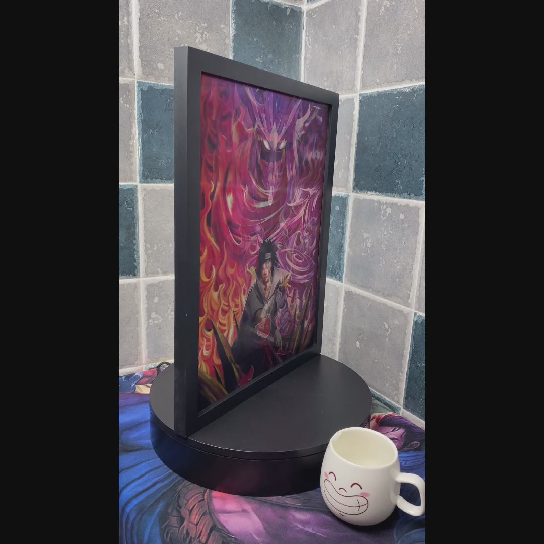 Naruto - Susano Madara, Itachi and Sasuke 3D Poster