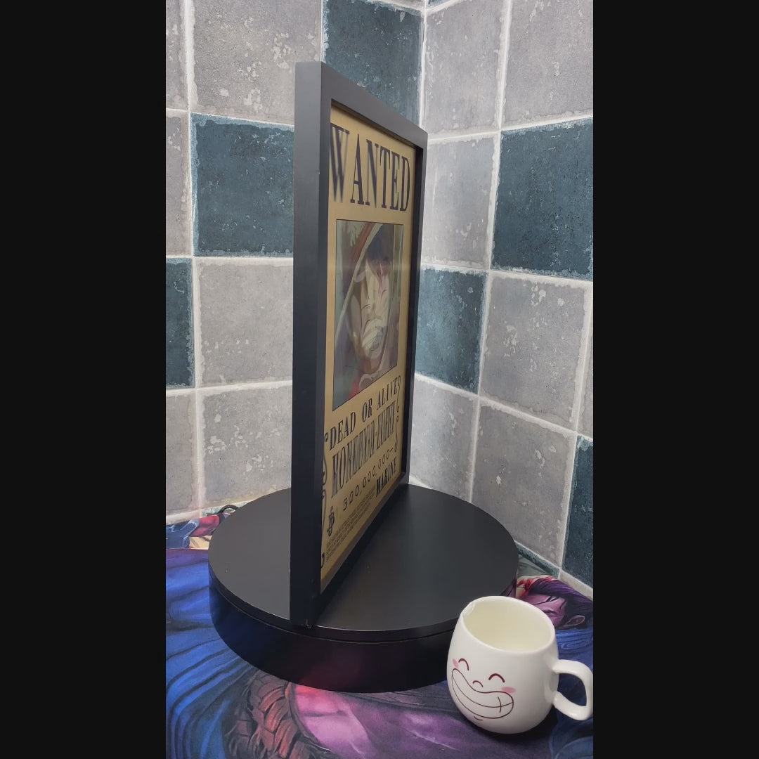 One Piece - Wanted Luffy, Zoro and Sanji 3D Poster